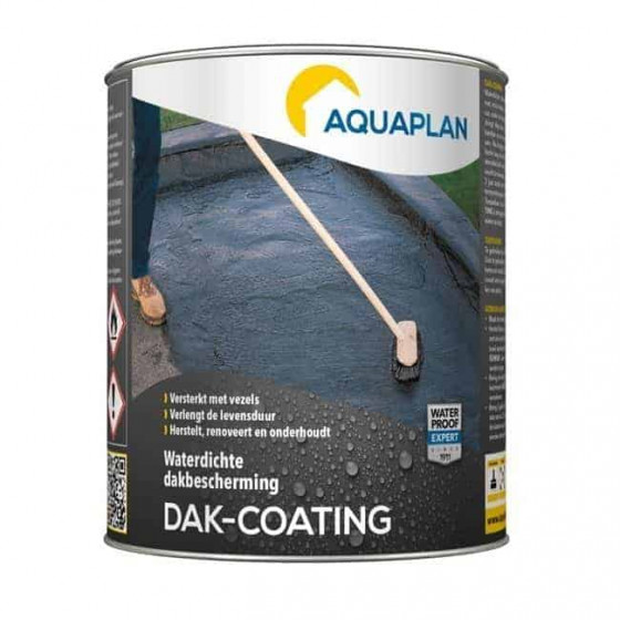 Aquaplan Dak-coating | Soepele bitumineuze renovatiecoating
