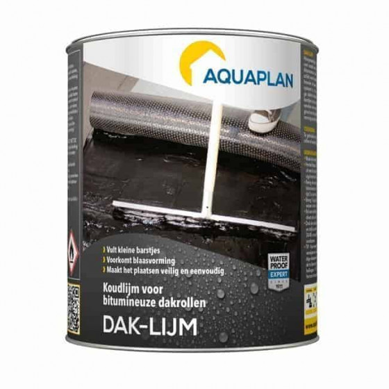 Aquaplan Dak-Lijm | vezelversterkte bitumineuze koudlijm